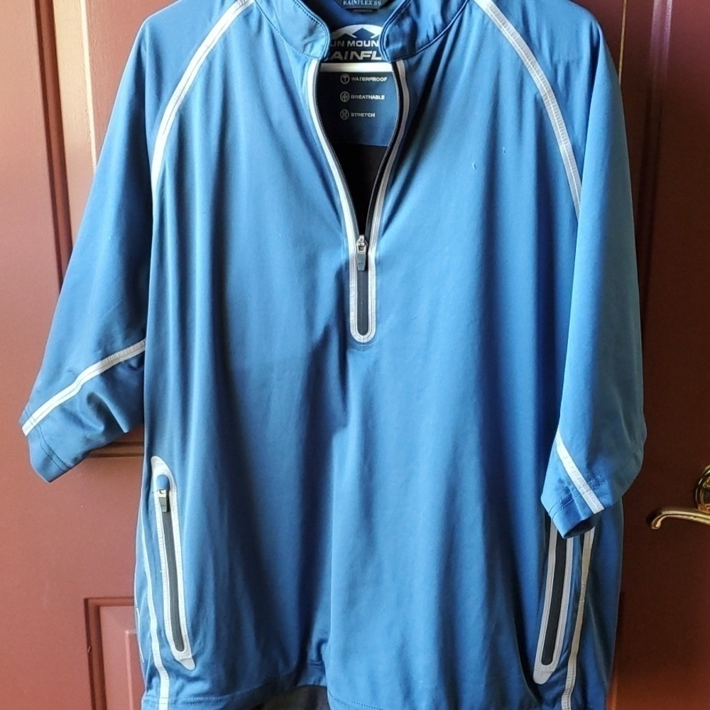 Sun Mountain Rainflex SS waterproof breathable flex pullover golf jacket …